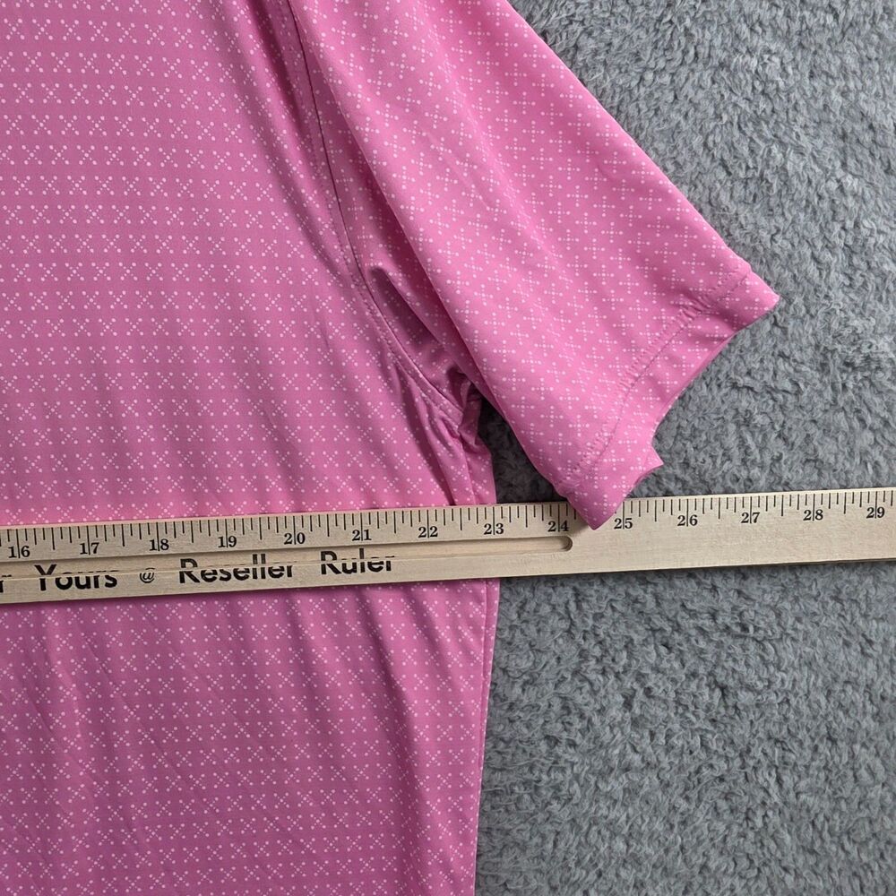 US Open Men's Pink Los Angels Country Club Polo Shirt 123rd Size L - Picture 8 of 9
